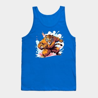 karate tiger Tank Top